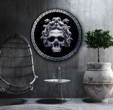 Load image into Gallery viewer, Medusa Skull Resin Print READY TO HANG