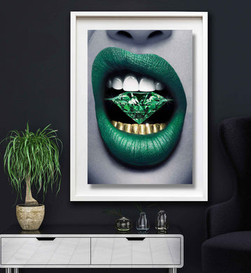 Emerald Coty Queen Limited Edition Fine Art Canvas