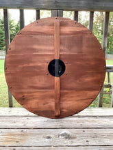 Load image into Gallery viewer, Eivor Valhalla Raven Authentic Battleworn Viking Shield