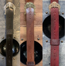 Load image into Gallery viewer, Eivor Valhalla Raven Authentic Battleworn Viking Shield