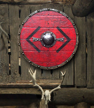 Load image into Gallery viewer, Bjorn Ironside Battleworn Viking Shield