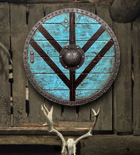 Load image into Gallery viewer, Legartha Shieldmaiden Viking Shield