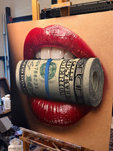 Load image into Gallery viewer, “Put Your money where your mouth is” 10th anniversary original oil painting