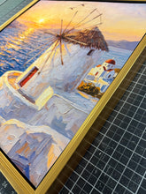 Load image into Gallery viewer, Mykonos Light-Aegean Sunset Fine Art Canvas print