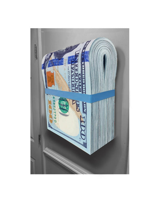 New Money Wad 3D ready to hang Sculpture