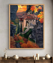 Load image into Gallery viewer, Autumn in Meteora Greece Limited Edition Fine Art Canvas