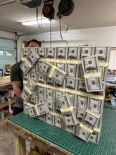 Load image into Gallery viewer, Giant 3D Money Stacks sculpture