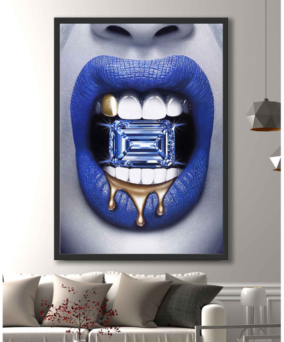 Diamond Drip Limited Edition Fine Art Canvas