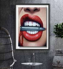 Load image into Gallery viewer, Bite the Silver Bullet Limited Edition Fine Art Canvas