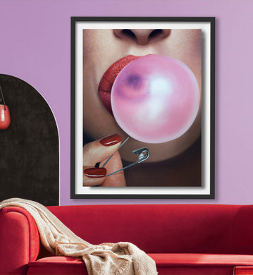 Sorry to burst Your Bubble Limited Edition Fine Art Canvas