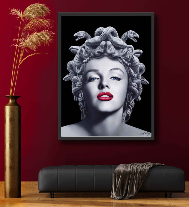 Medusa Monroe Limited Edition Fine Art Canvas