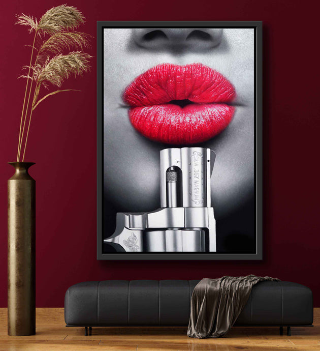 Femme Fatale Limited Edition Fine Art Canvas