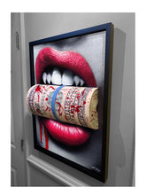 Load image into Gallery viewer, Limited Edition Blood Money 3D MONEY Sculpture
