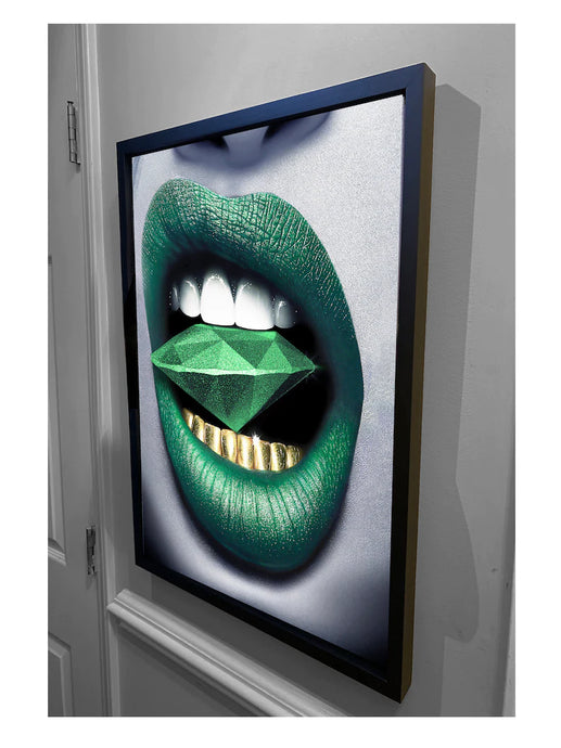 Copy of 3D emerald city queen  lips