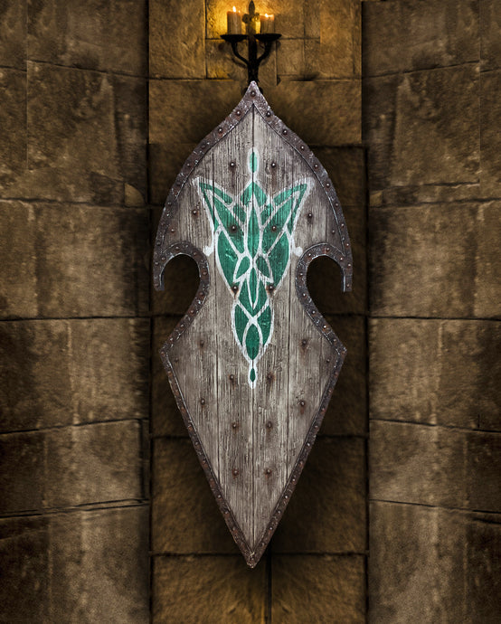 High Elvin Battleworn Shield