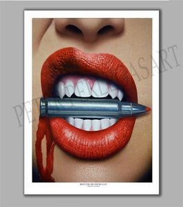 Bite the Silver Bullet Limited Edition Fine Art Paper Print