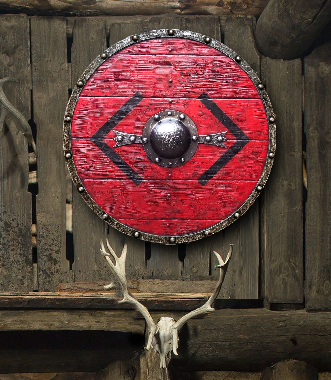 Bjorn Ironside Battleworn Viking Shield