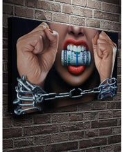Load image into Gallery viewer, Breaking the Chain Fine Art Canvas Print