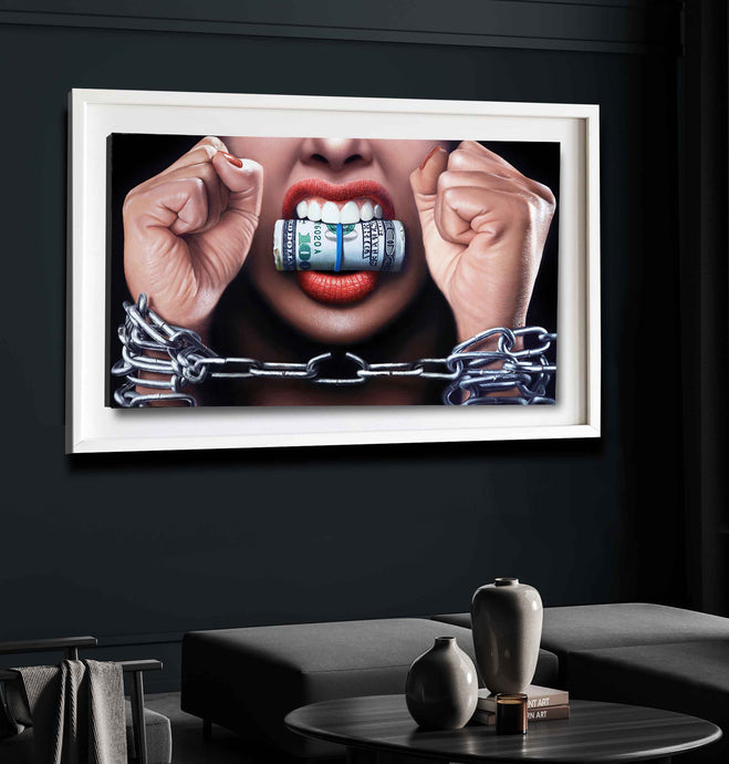 Breaking the Chain Fine Art Canvas Print