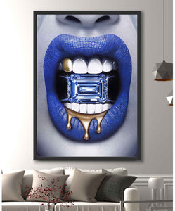 Diamond Drip  Limited Edition Fine Art Canvas