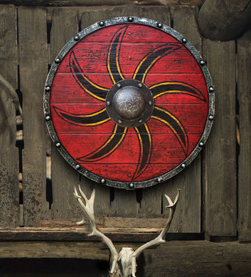 Ivar the Boneless Authentic Battleworn Viking shield