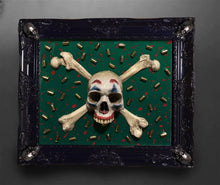 Load image into Gallery viewer, The Joker Skull and Bones 3D Framed Original Sculpture  Limited Edition  (#1 - #15))