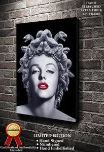 Medusa Monroe Limited Edition Fine Art Canvas