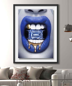 Diamond Drip  Limited Edition Fine Art Canvas