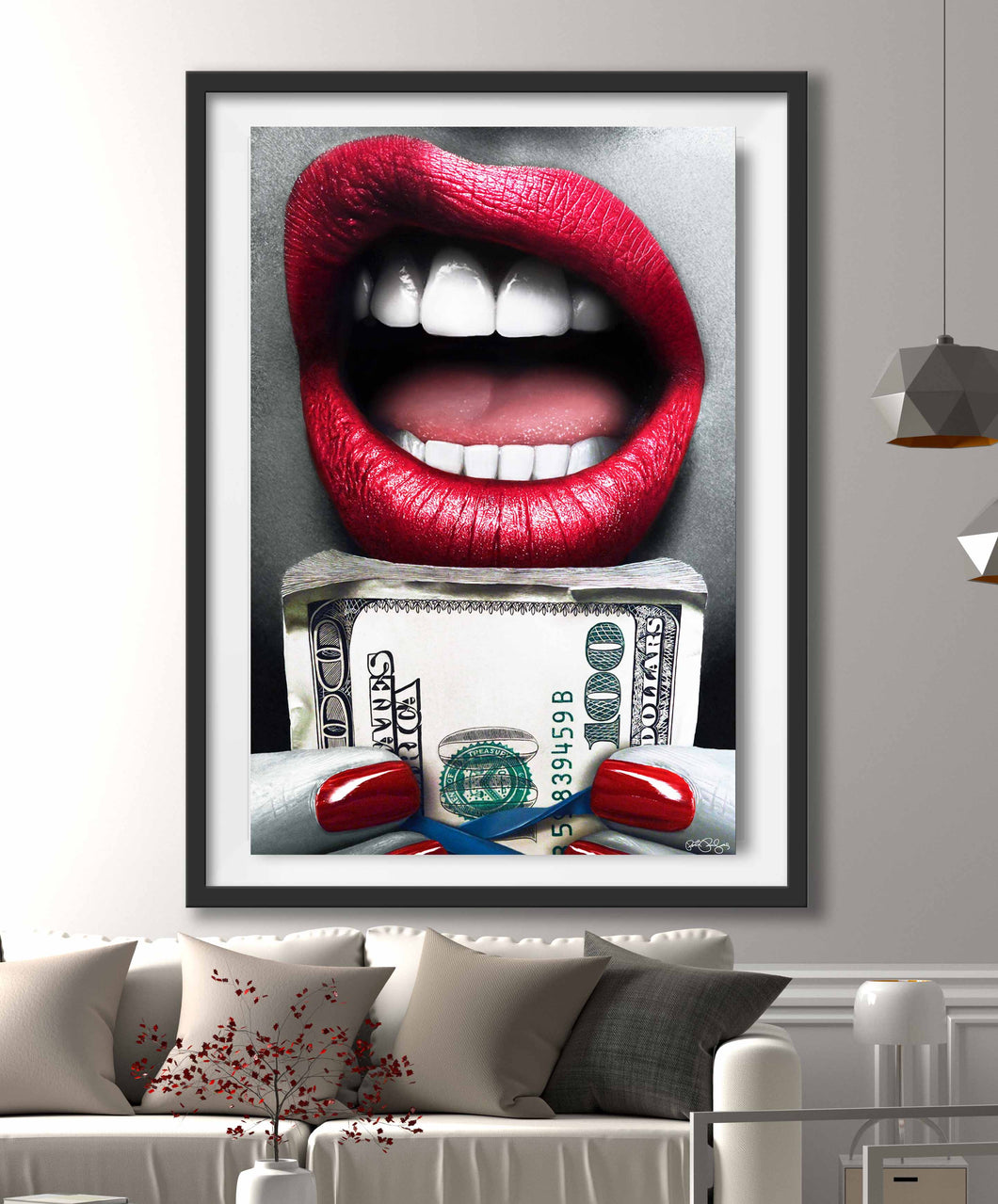 Money Hungry Limited Edition Fine Art Canvas