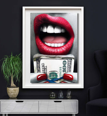 Money Hungry Limited Edition Fine Art Canvas