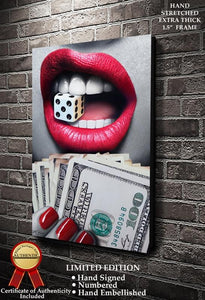 Roll the Dice Limited Edition Fine Art Canvas