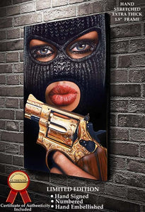 Ski Mask Way Limited Edition Fine Art Canvas